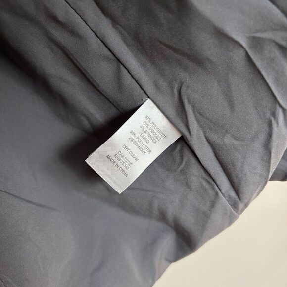 Joie Light Grey Long Open Front Blazer - Picture 9 of 9